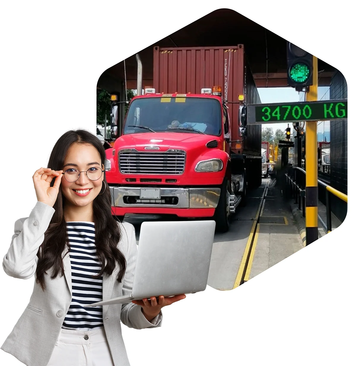 Automatización de pesajes y accesos