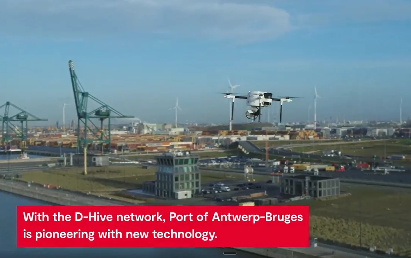 Amberes-Brujas: vigilancia con drones