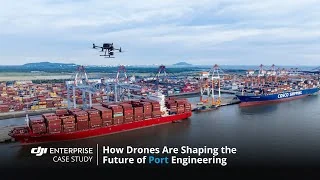 Drones en la operación portuaria